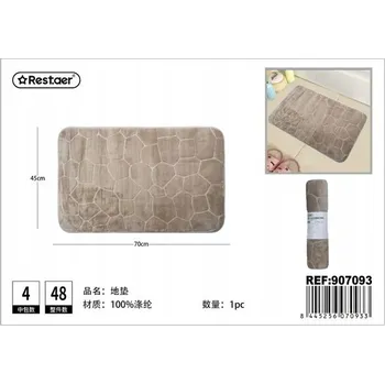 Koupelnová předložka Měkká koupelnová předložka s kamenným vzorem 45x70cm