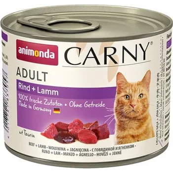 Animonda Carny cat konz. - hovězí+jehněčí 200 g