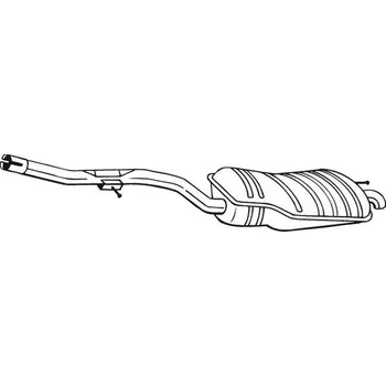 Tlumič výfuku Zadní tlumič výfuku BOSAL 283-497