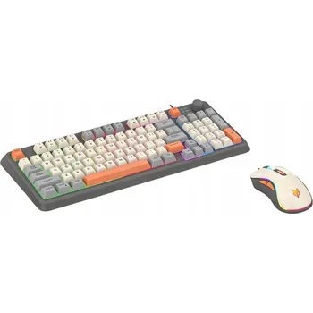 Klávesnice DRÁTOVÁ MYŠ HERNÍ PODSVÍCENÁ + MECHANICKÁ KLÁVESNICE