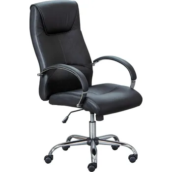 MID.YOU OTOČNÁ ŽIDLE PRO MLÁDEŽ, černá, barvy chromu - Dětské otočné židle - 000528041601