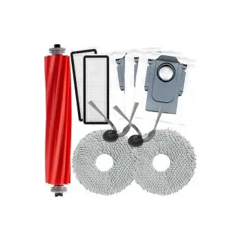 Sada příslušenství pro robotický vysavač Kartáče, HEPA filtry k vysavači XIAOMI Roborock QR 598 sada mopů a sáčky 10ks