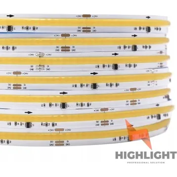 LED páska LED pásek digitální COB CCT voděodolný Profesional 24V WS2811 IP67 9W 560LED