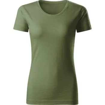 pracovní tričko MALFINI Tričko Gulf 150g, krátký rukáv, dámské MAL-8240914 M Khaki