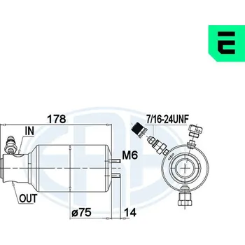 Klimatizace automobilu Sušárna, klimatizace ERA 668009