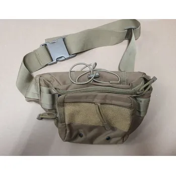 Outdoorové zavazadlo Pevná ledvinka béžová