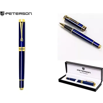 Kuličkové pero Peterson PTN 339 modré barvy v dárkové krabičce