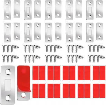 Nábytkové kování Magnet na dveře posuvné skříně, silné magnety pro skříňky kuchyňských zásuvek