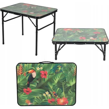 Obraz TURISTICKÝ STOLEK 75x55x25-59 CM FLOWER ENERO CAMP