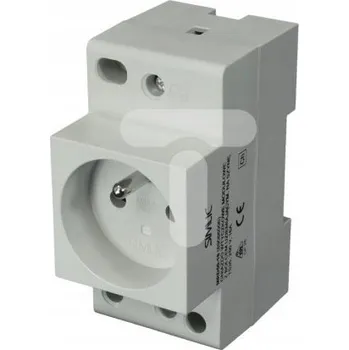 Elektrická zásuvka Elektrická Zásuvka Simet bílá