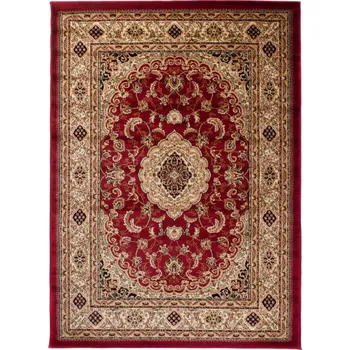 Koberec Kusový koberec klasický vzor 8 červený 150x295cm