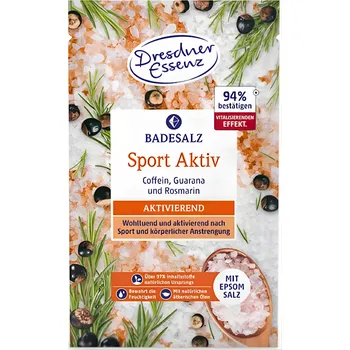 Koupelová sůl SPORT&ACTIV - do koupele sůl se solí 60g - DRESDNER ESSENZ