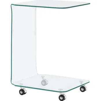 Konferenční stolek vidaXL Konferenční stolek 45 x 40 x 63 cm tvrzené sklo [284726]