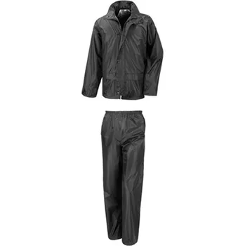 Pláštěnka Result Dětský oblek do deště R225X Black S