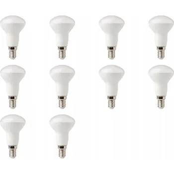 Žárovka LED žárovka Hříbek Úsporná 8W Malý Závit E14 Teplá SADA 10 Ks