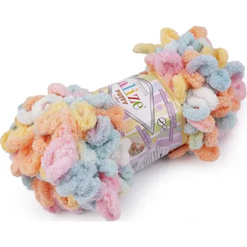 Příze Pletací příze Alize Puffy color 100 g