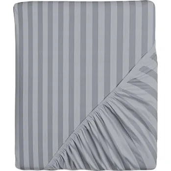 Prostěradlo Prostěradlo damašek hotelové s gumou 200x220 proužky - různé barvy