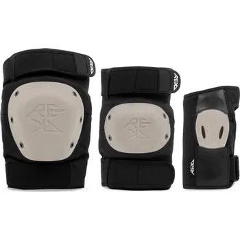 Chránič kolene Chrániče kolen, loktů a zápěstí REKD Shield Triple Pad Set RKD765 | Velikosti XS-XL | BLACK-BEIGE L