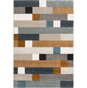 Koberec Breno Kusový koberec VEGAS HOME 62/YKE – geometrický vzor, 120x170 cm