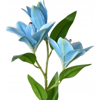 umělá květina Umělé Modré Květiny 71 cm Clayre & Eef