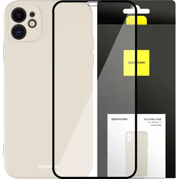 Pouzdro na mobilní telefon Zadní Kryt Spacecase pro Apple iPhone 11 béžová