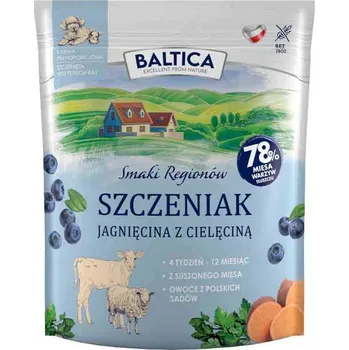 Krmivo pro psa Baltica krmivo pro psy Smaki Regionów Štěně Jehněčí s Telecím masem 1kg