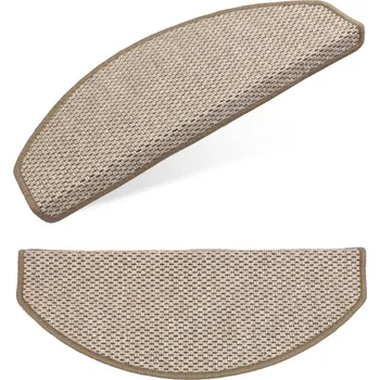 Nášlap na schod NÁŠLAPY NA SCHODY SCHODIŠŤOVÉ KOBERCE NATURA 65x28 cm