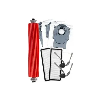 Sada příslušenství pro robotický vysavač HEPA filtry, kartáče pro vysavač ROBOROCK QR 798 sada a sáčky 8ks