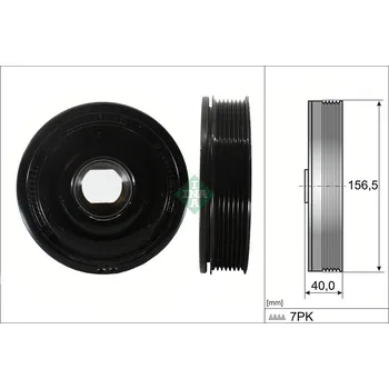 Řemenice, klikový hřídel Schaeffler INA 544 0187 10