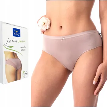 Kalhotky Kalhotky Key LPC 002 Bambus S-2XL béžové XL