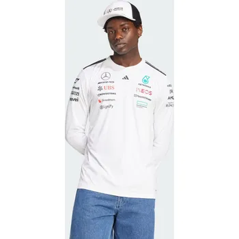 Pánské tričko ADIDAS Dres Mercedes - AMG PETRONAS FORMULA ONE TEAM DRIVER 3XL BÍLÁ|ČERNÁ