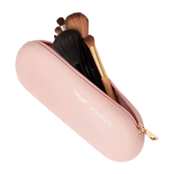 WINGS Etue na kosmetické štětce PINK