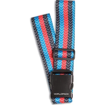 Příslušenství k zavazadlu Bezpečnostní popruh na kufr WORLDPACK MULTIKOLOR