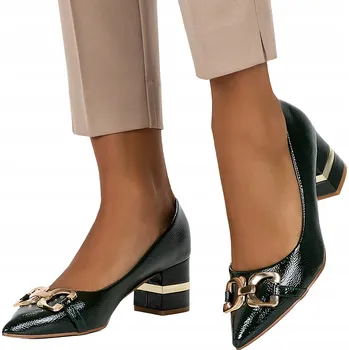 Dámské lodičky Casu dámské lodičky na sloupkovém podpatku, velikost 35