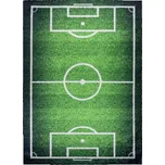 Dětský koberec protiskluzový BAMBINO 58690 fotbalové hřiště, zelený