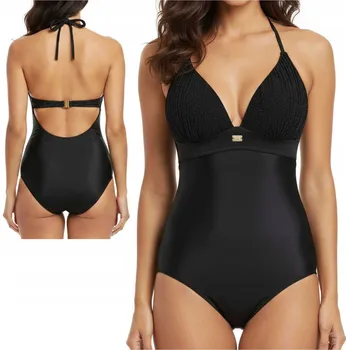 Dámské plavky Dámské jednodílné plavky SELF 1026 Lucerne černé 40C 75C