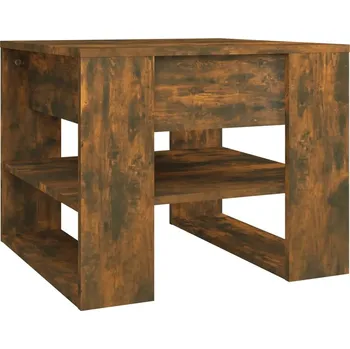 Konferenční stolek Konferenční stolek, kouřový dub, 55,5 x 55 x 45 cm