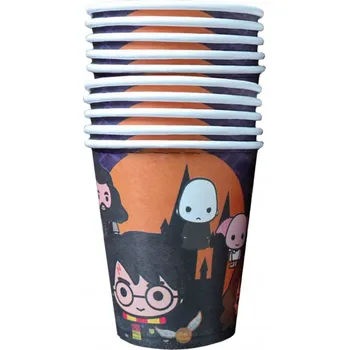 Party nádobí Papírové kelímky Harry Potter – 10 ks