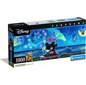 Puzzle PUZZLE 1000 PANORAMA MICKEY A MINNIE CLEMENTONI 39203