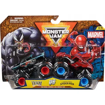 auto na autodráhu Monster Jam – Spider-Man vs Venom dvojbalení