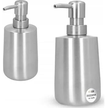 Dávkovač mýdla Ruční dávkovač mýdla stojící Cadro 300 ml stříbrný