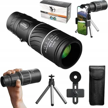 Dalekohled MONOKULÁR 16x52 Bak-4 LUNETA DALEKOHLED DEN NOC TURISTICKÝ