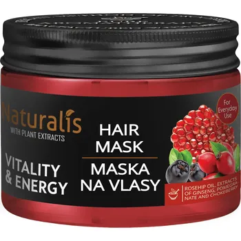 Vlasová regenerace Naturalis Naturalis maska na vlasy - Vitality & Energy 300 g