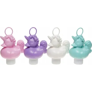 Hračka pro nejmenší Kačenka do vany s očkem Jednorožec pastelová