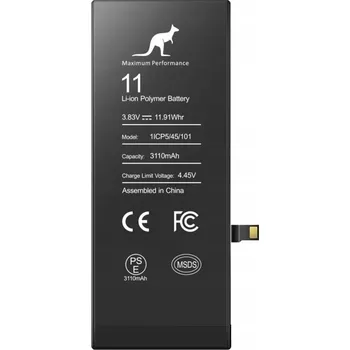 Baterie pro mobilní telefon Baterie pro Apple iPhone 11 MPD-Maximum Performance 3110 mAh
