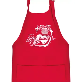 Kuchyňská zástěra Moto Best Sound - Dětská zástěra na vaření - Univerzální velikost ( Červená )