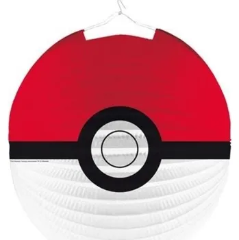 Party dekorace Závěsný lampion kulatý Pokemon 25 cm