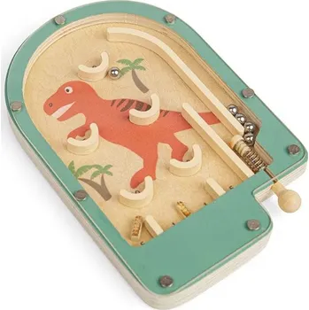 Cestovní hra Bigjigs Toys Mini Pinball T. rex - VÝPRODEJ