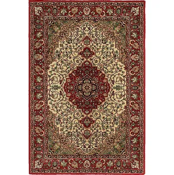 Koberec Breno Kusový koberec SOLID 60/CAC – červený orientální vzor, 200x300 cm