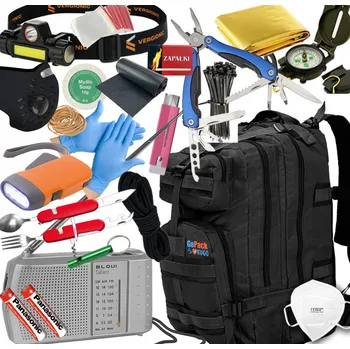 turistický batoh Batoh GOPACK MINI 30 l 20-40 l černý